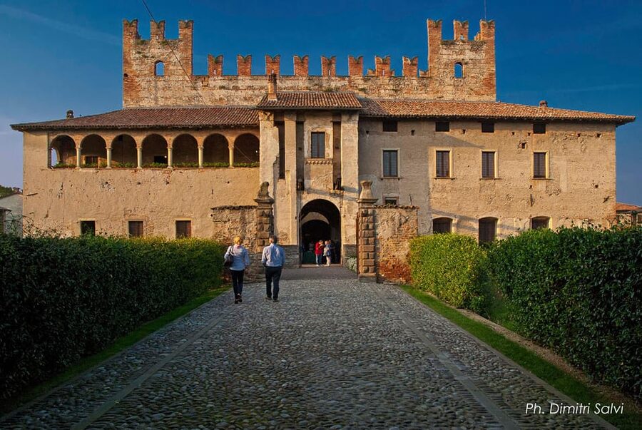 Malpaga Castle ticket with audioguide included - Following Medea through the frescoed rooms