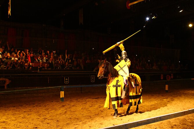 Medieval San Miguel castle with dinner-Show in South Tenerife - Pick your side and make some noise