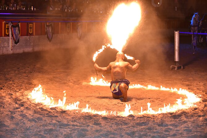 Medieval San Miguel castle with dinner-Show in South Tenerife - Horsemen, steel, falcons, and fire