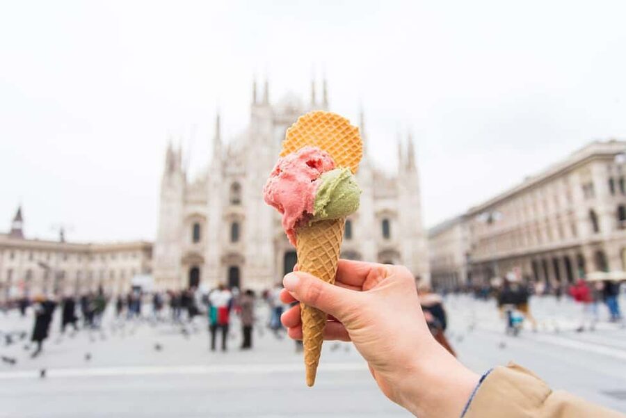 Milan Small Group: Duomo & Rooftop, Castle, Gelato Tasting - Inside the cathedral and below Piazza Duomo