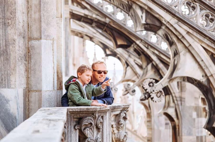 Milan Small Group: Duomo & Rooftop, Castle, Gelato Tasting - The Duomo rooftop: Milan’s best first view