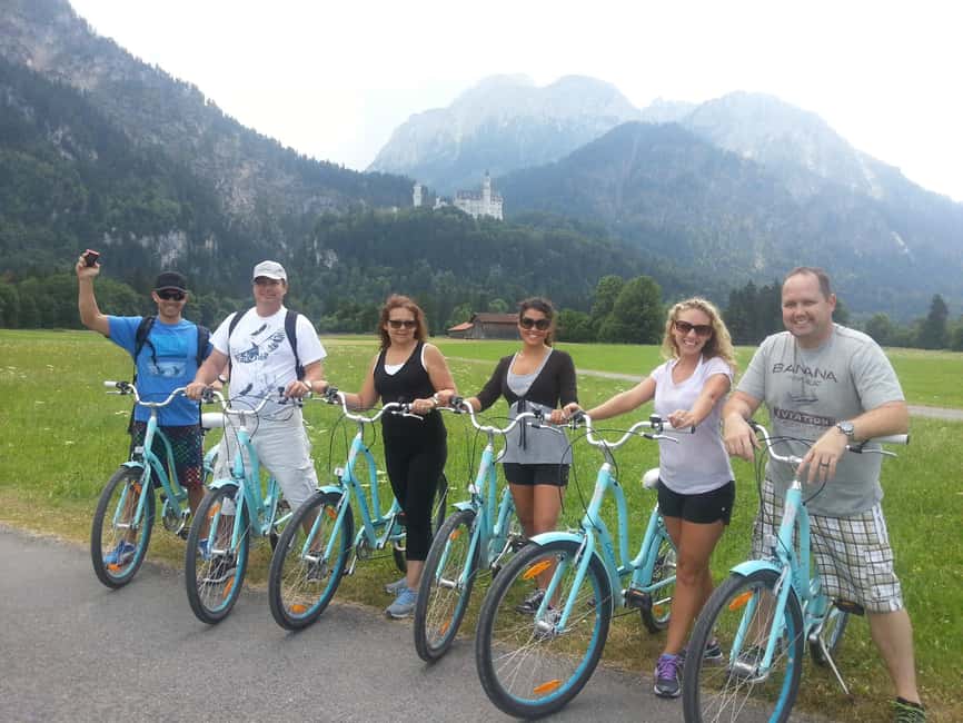 Munich: Neuschwanstein Castle by Bus with Alpine Bike Ride - Choosing between the bike option and Hohenschwangau Castle