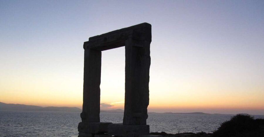 Naxos Castle Walking Tour and Sunset at the Portara - Starting at the local products shop