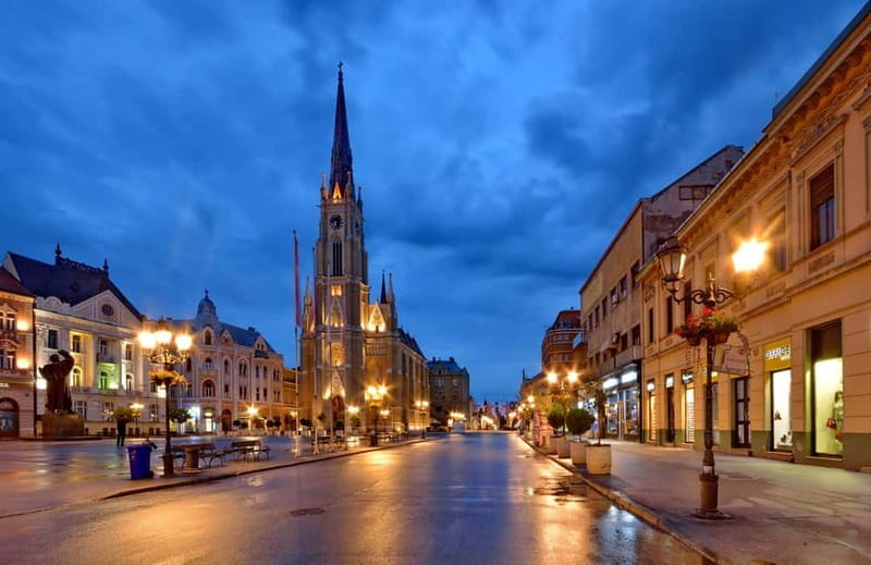 Novi Sad: Walking Tour city center and Petrovaradin Fortress - Starting among Novi Sad’s central churches