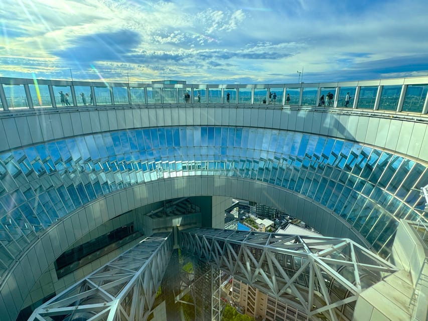 Osaka: 1-Day Guided Tour - Sky Bldg, Castle, Namba Shinsekai - Shinsekai and the shooting gallery