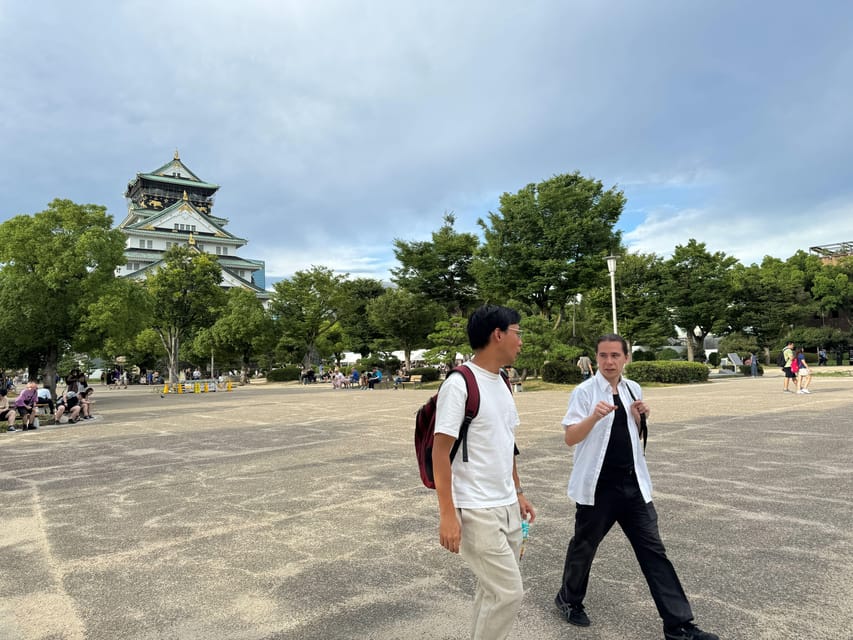 Osaka: Osaka Castle & Historical Museum Guided Tour - Walking from the museum to the castle grounds