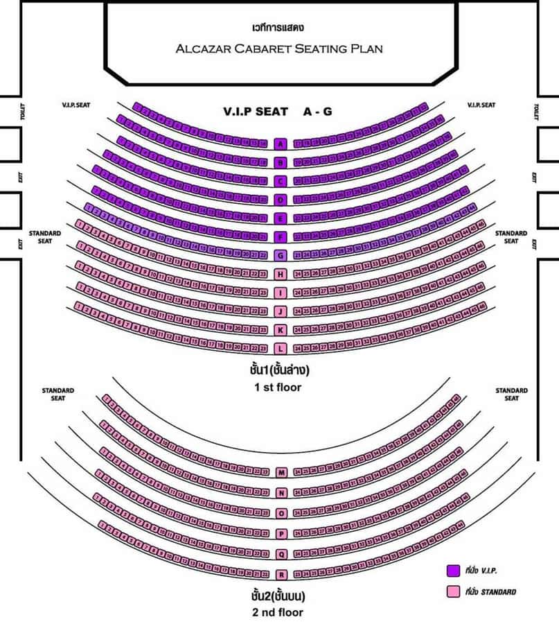 Pattaya: Alcazar Cabaret Show VIP Seat with Private Transfer - Costumes, lighting, and stage style