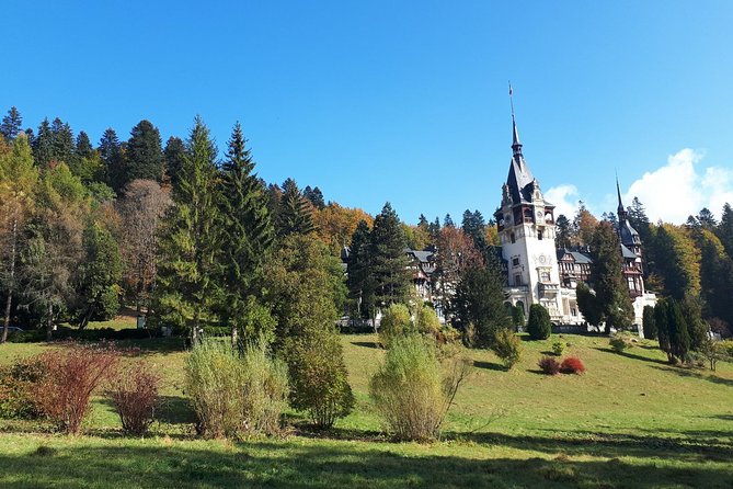Peles Castle and optional Cantacuzino Castle from Brasov - Sinaia Monastery on the Peles option