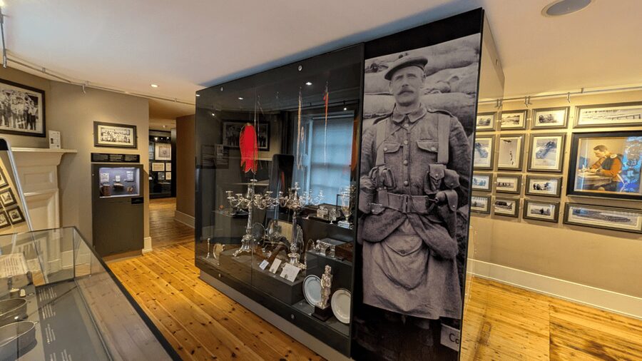 Perth: The Black Watch Castle and Museum Entry Ticket - The monument garden and memorials outside