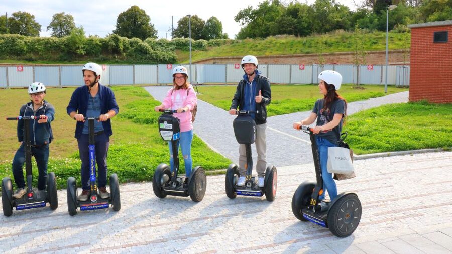 Prague: Castle and Monastery Segway Tour - The John Lennon Wall and a Quick Photo Stop