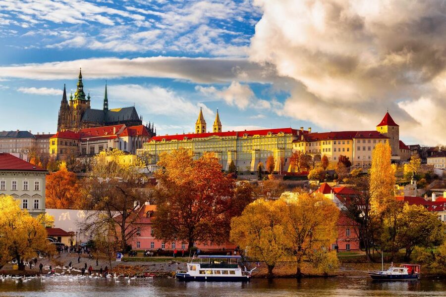 Prague Castle & Castle District: 2-Hour Guided Tour - The tram ride from Lesser Town