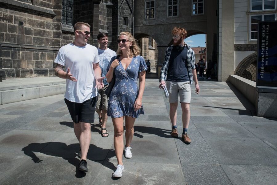 Prague: Castle Grounds & Highlights Walking Tour small-group - Timing, crowds, and weather