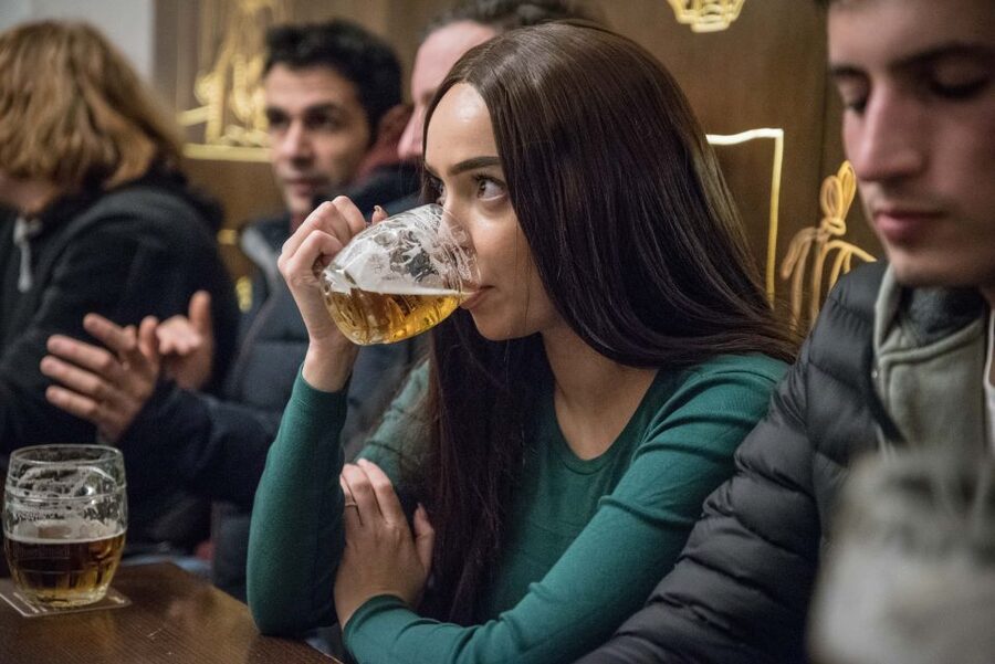Prague: Castle Side Breweries & Pubs Guided Walking Tour - Malá Strana after dark