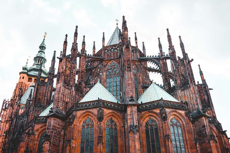 Prague Castle, St. Vitus Cathedral, Royal Palace, St. George's Basilica - St. Vitus Cathedral and the Bohemian crown