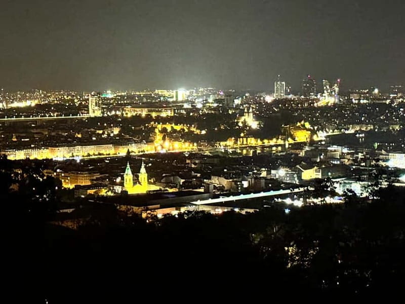 Prague: Night Walk through Prague Castle with City Views - The 10 pm closing time and the walk downhill