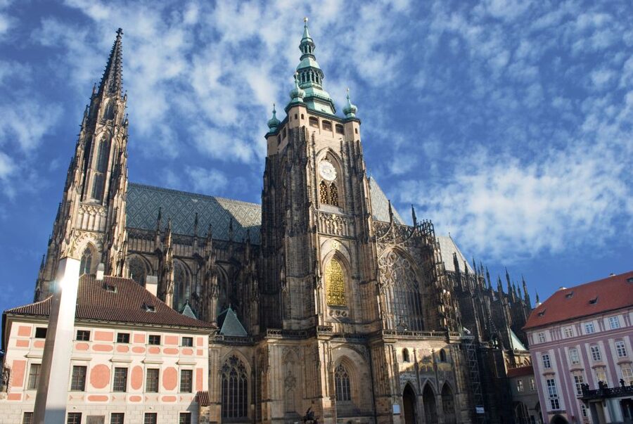 Prague: Prague Castle and Little Quarter Guided Walking Tour - Starting above Prague at the castle