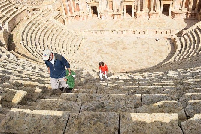 Private Day Trip to Jerash, Umm Qais and Ajloun Castle from Amman - Umm Qais: Roman ruins with a view
