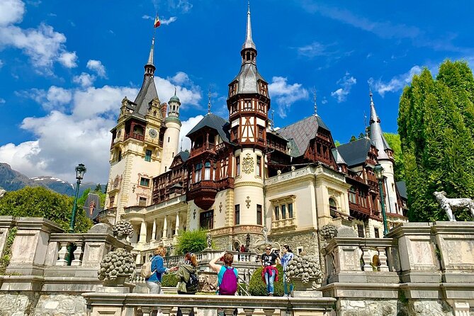 Private Full-day Dracula Castle and Brasov Tour from Bucharest - Peles Castle in Sinaia: the polished first stop