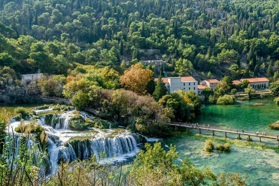 Private Krka National Park & Klis Fortress from Split - A 30-minute boat ride to Skradin