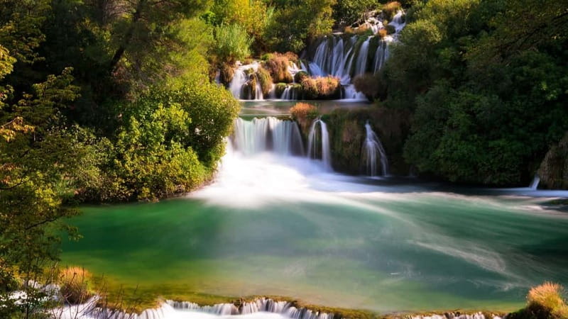 Private Krka National Park & Klis Fortress from Split - Ethno buildings and early hydroelectric power