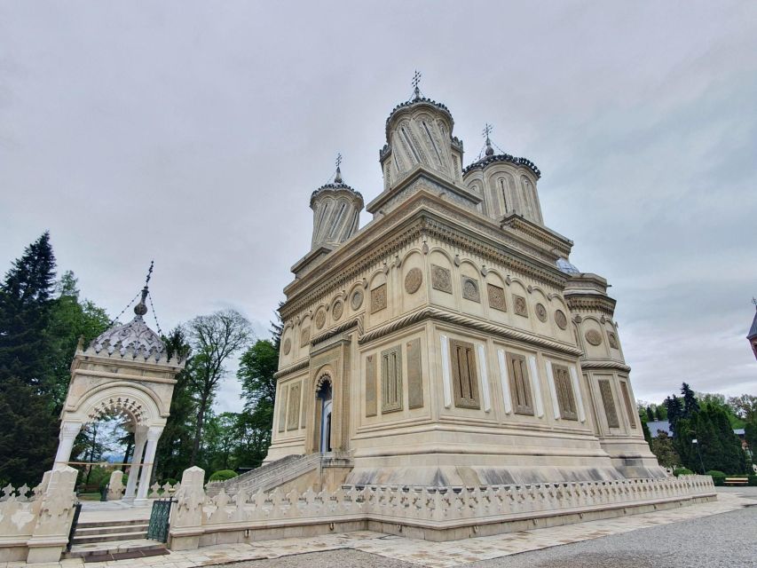 Real Dracula Princely Court and Real Dracula's Fortress - Chindia Tower and the view over the court