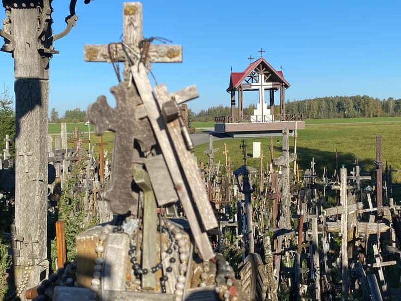 Riga: Hill of Crosses, Guided Rundale Palace & Bauska Castle - The Hill of Crosses: quiet, crowded, and moving