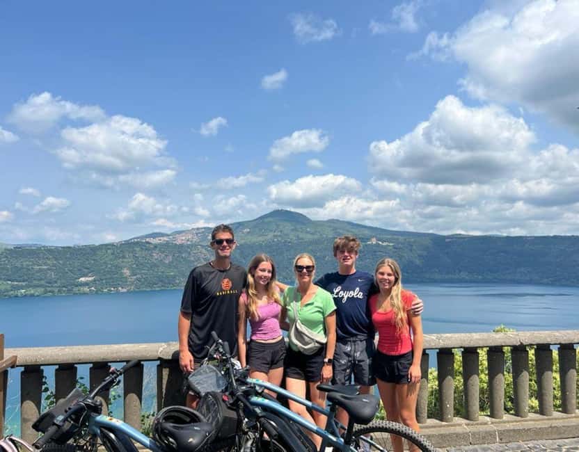 Rome E-Bike Tour: Roman Castles, Villages and Lake Views - Genzano and Ariccia by E-Bike