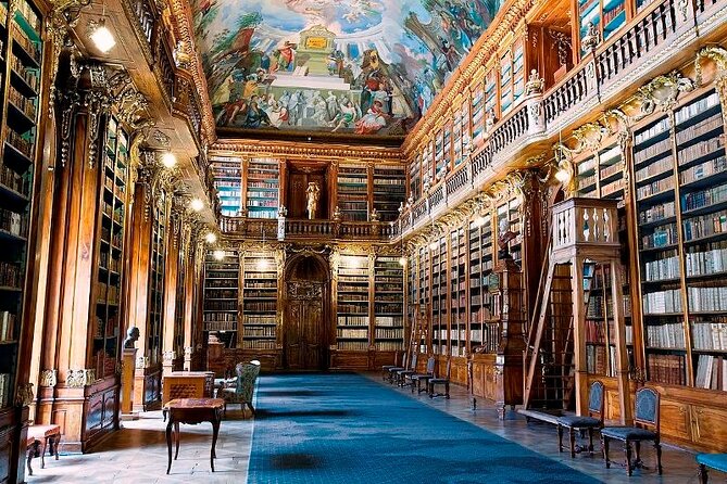 Saint Vitus Cathedral and Hidden Gems of Prague Castle - Strahov Library and the beauty of old books