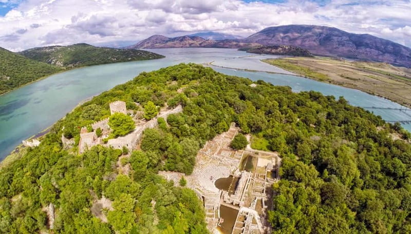 Saranda: Butrint, Blue Eye, Ksamil and Lekuresi Castle Tour - Ksamil: a swim after the ruins