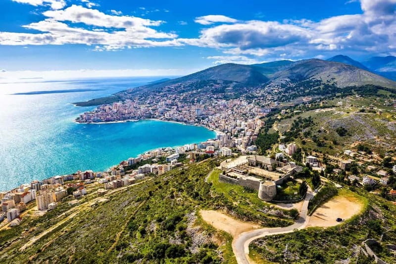 Saranda: Butrint, Blue Eye, Ksamil and Lekuresi Castle Tour - Lekuresi Castle: Saranda from its best angle