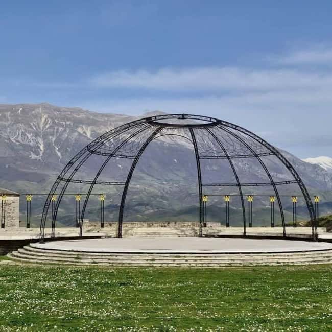 Saranda: Lekursi Castle, Blue Eye, Gjirokaster, & More Tour - Three hours in Gjirokaster