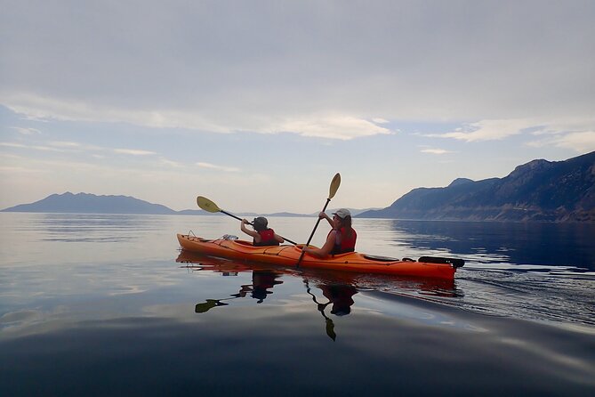 Sea Kayak Nafplio - Medieval Castles Tour - Palamidi above the cliffs