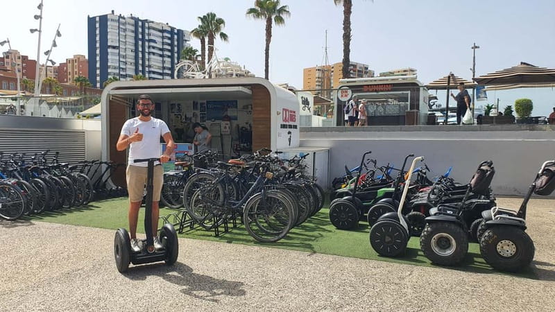 Segway Tour in Málaga: Gibralfaro Castle Port & Bullring - Starting at QQ Bikes in Muelle Uno