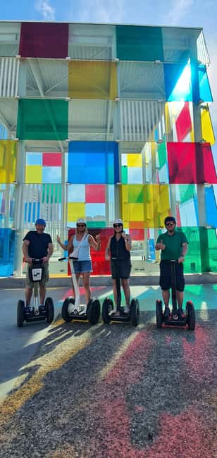 Segway Tour in Málaga: Gibralfaro Castle Port & Bullring - Centre Pompidou and the port-side opening