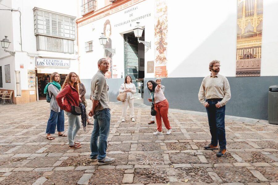 Seville: Guided Walking Tour with Alcazar & Cathedral Access - Walking, comfort, and access