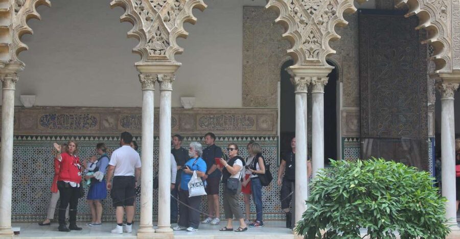 Seville: Royal Alcazar of Seville Tour - Entering the oldest royal residence still in use