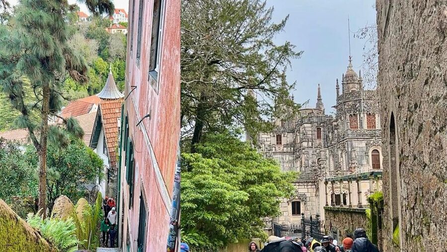 Sintra: Adventure hike around Sintra's most popular castles - Castelo dos Mouros and the first climb