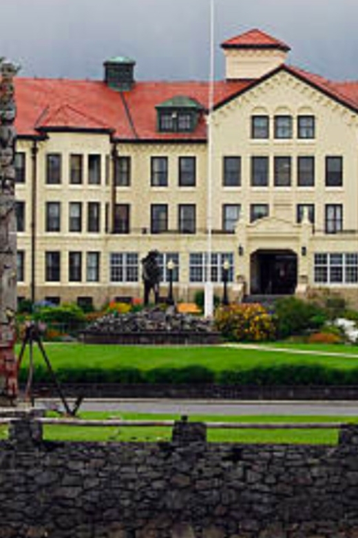 Sitka: Totem Poles, Raptor Centre, & Fortress of Bears Tour - Sitka landmarks between the main stops