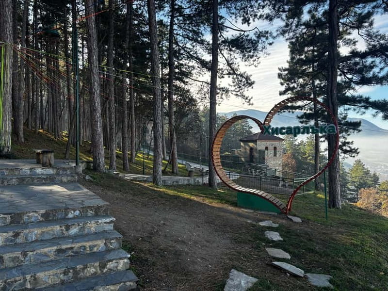Small Group: Sofia to Kyustendil Fortress & Sequoia Park - Hisarlaka Fortress above the town
