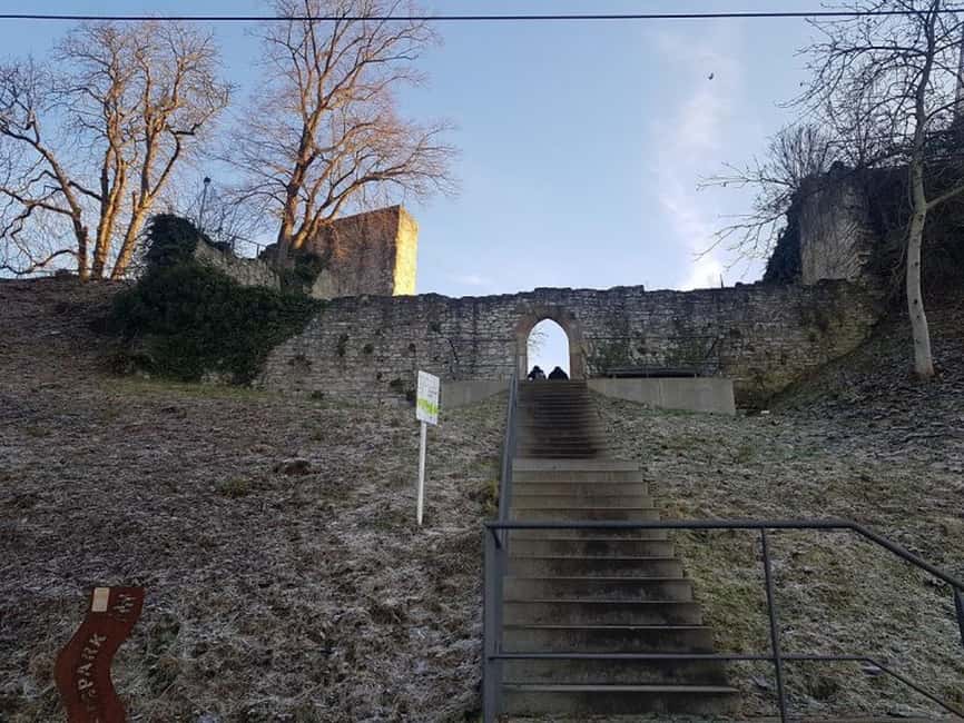 Stuttgart: 4-Castle Winter Hike with Costume Tour - Four ruins, steep vineyards, and Neckar views