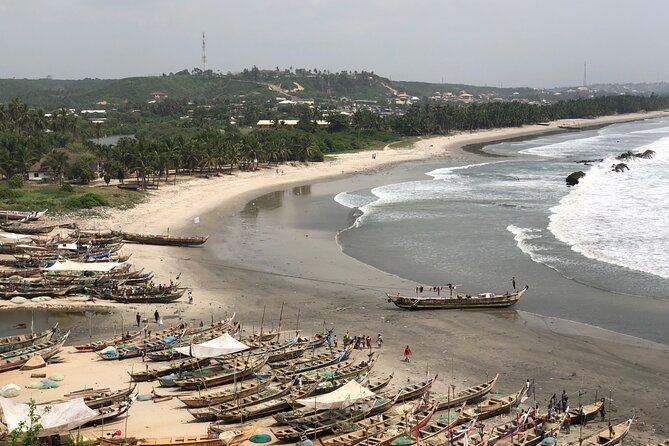 The Door Of No Return/ Dungeon & cape Coast Castle - Elmina Harbor and the Fishing Market