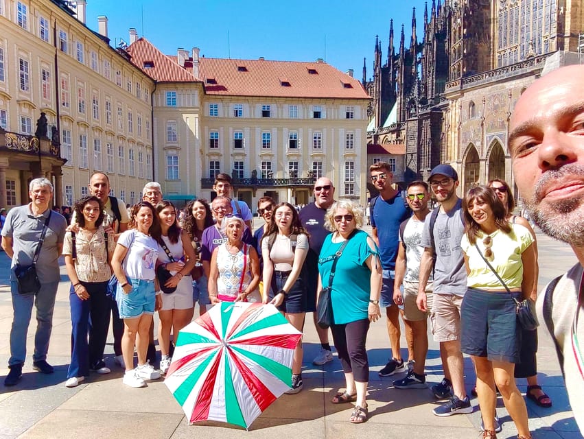 Tour of Prague Castle in italian language ticket included - Duration, pace, and what is not included