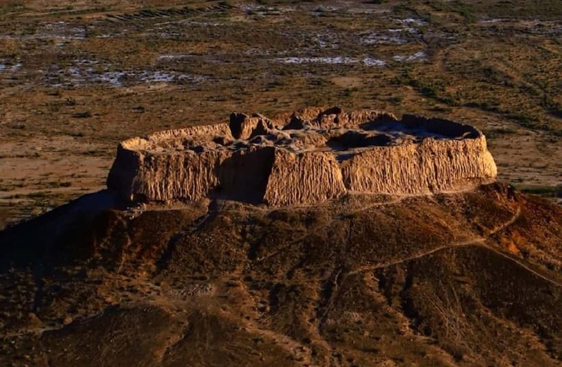Transfer: Bukhara - Khiva via Ancient Fortresses - Kizilkala, the Red Fortress on the road