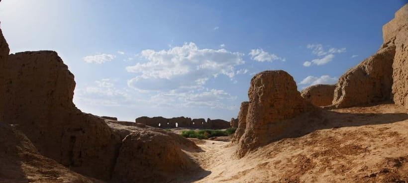 Transfer: Bukhara - Khiva via Ancient Fortresses - The Kyzylkum Desert between the stops