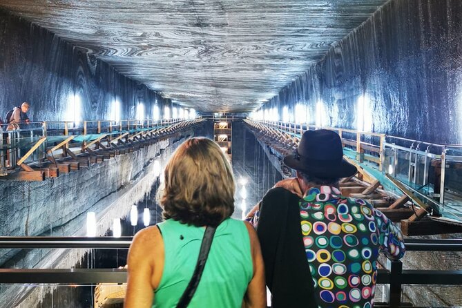 Turda Salt Mine, Corvin Castle and Alba Fortress from Cluj - Going underground at Turda Salt Mine